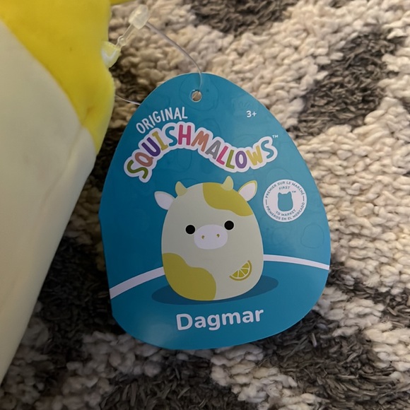 Squishmallows DAGMAR Lemon Cow, FTM Target exclusive! NWT! - Picture 2 of 8